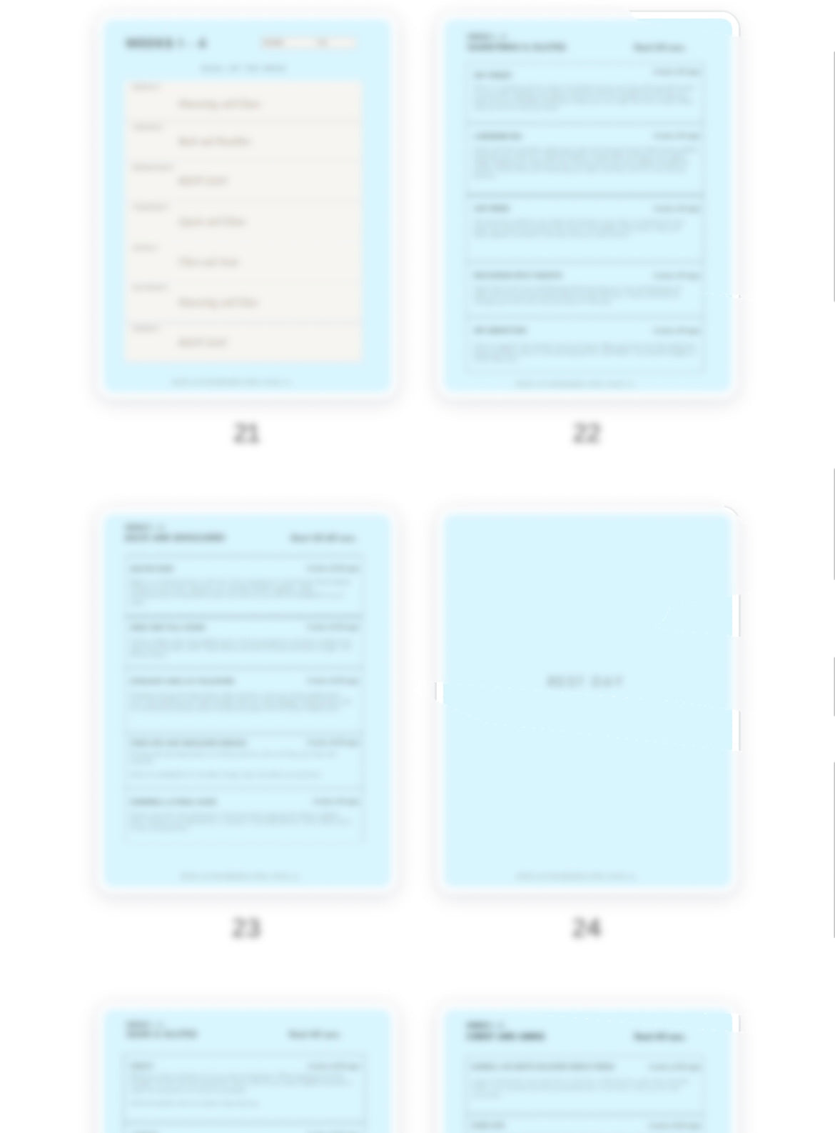 Bulking Booty Program